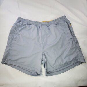 Boom Birddogs Mens 3XL Gray Boomstick Athletic Lined Shorts Nylon & Spandex